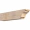 Ekena Millwork Mediterranean Rough Sawn Rafter Tail, Douglas Fir, 6"W x 8"H x 36"L RFT06X08X36MED00RDF - alternate 1